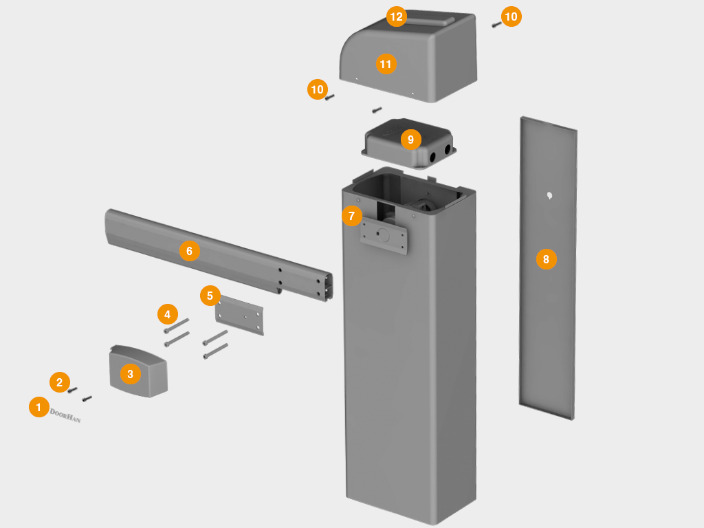 Размеры Barrier-PRO